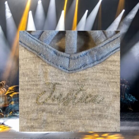 Justice Active Glitter Dancer Graphic Tee - Picture 2 of 6